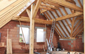Layer Breton attic trusses